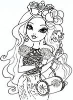 kolorowanki Ever After High malowanki do wydruku numer  22